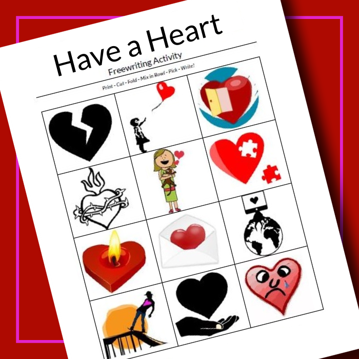 Have Heart Freewriting Activity